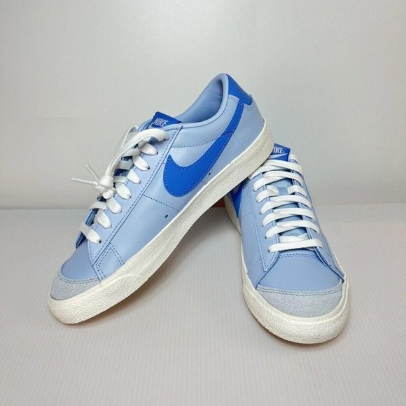Nike Other - Nike Blazer Low '77 Vintage Blue Sail White FD0281-400 Men's Shoes NEW 8.5